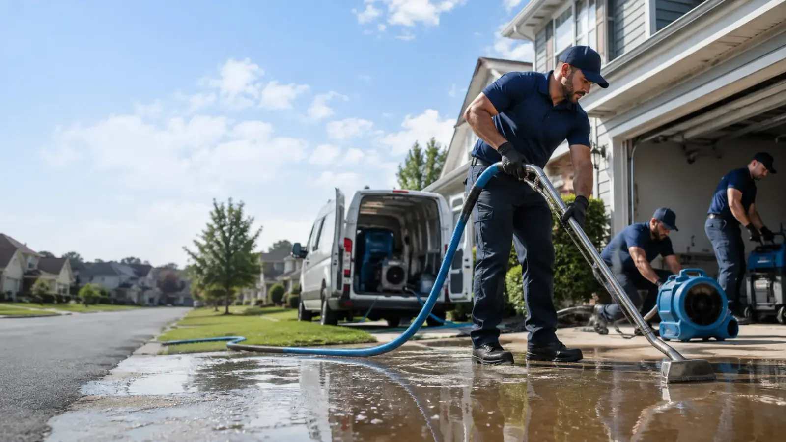 Flood Damage Restoration in Bergman, AR